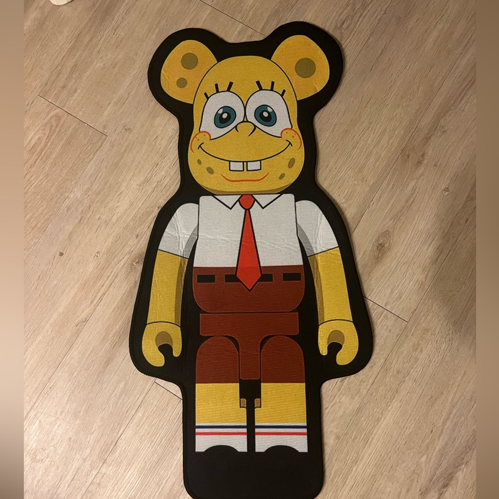 NEW Bearbrick Rug - SpongeBob SquarePants